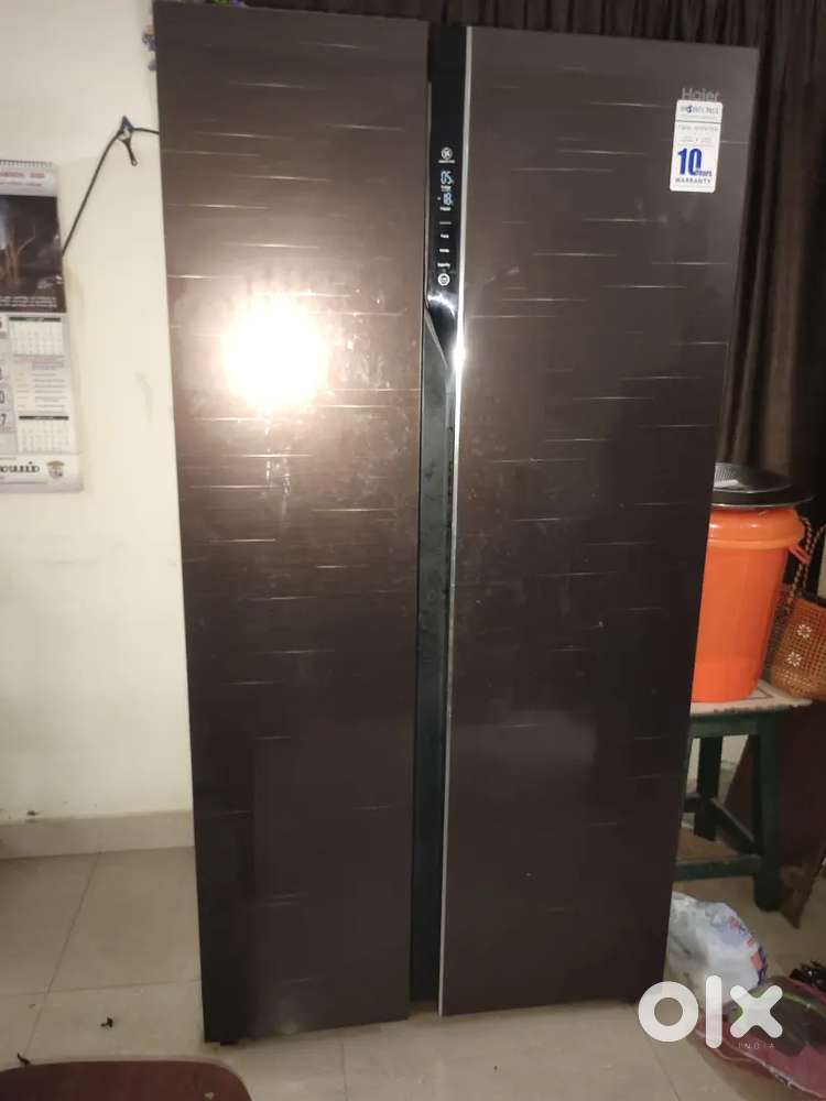 Haier double door fridge