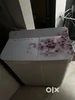Haier semi automatic machine
