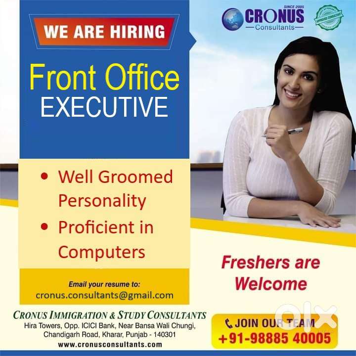 Front Desk - Admin Officer