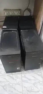 Desktop + ZBRINICS Monitor: 19Inch 8 Set Available Working Condition
