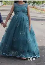long green gown