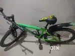 Cycle  Green colour