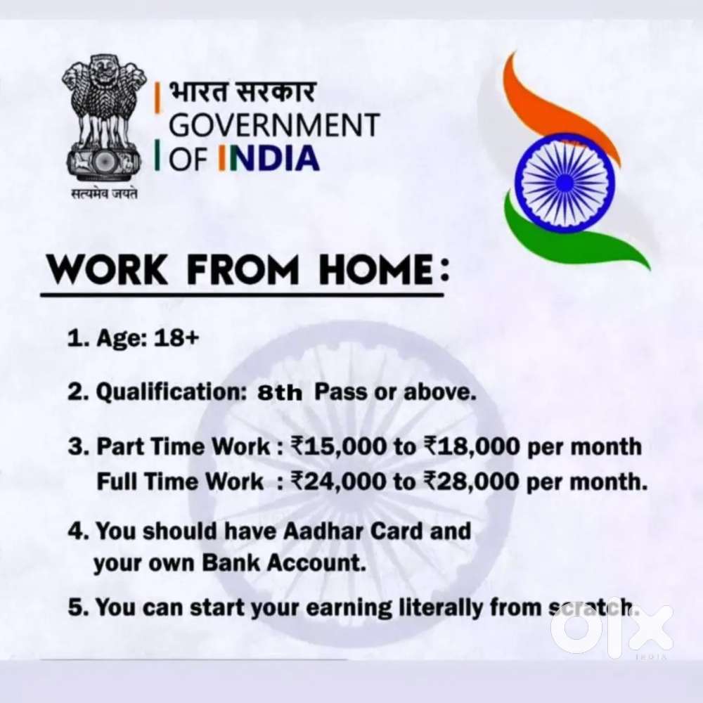 Work Form Home government project