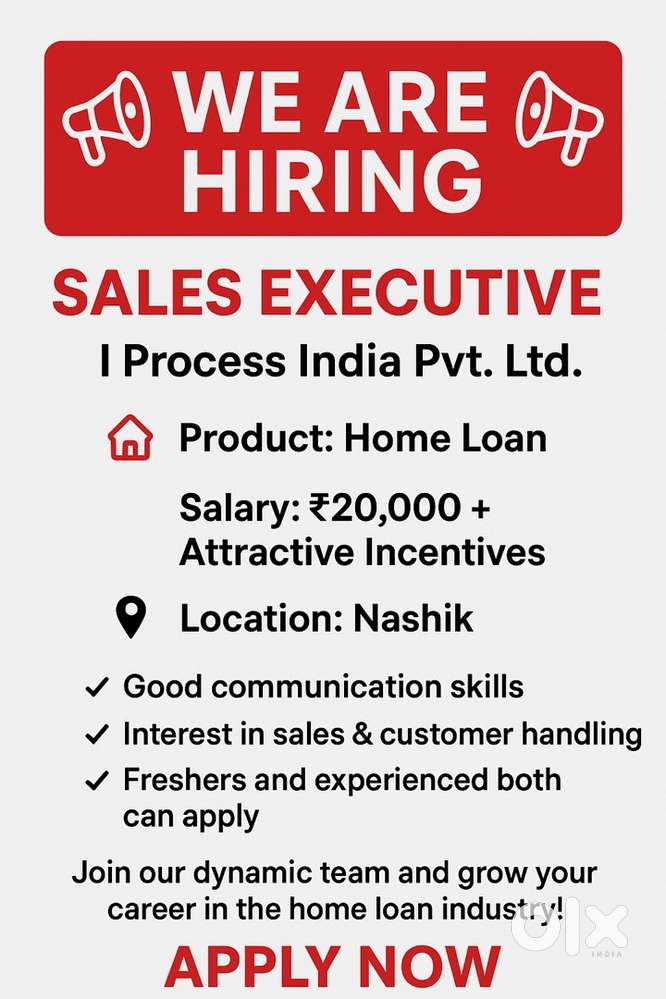 Home Loan Sales Executive