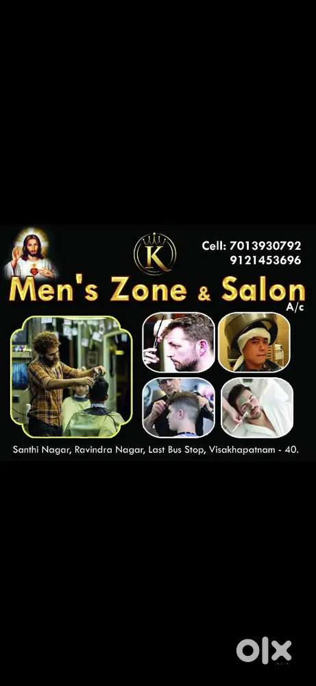 Need men and women for saloon and beauty parlour work...