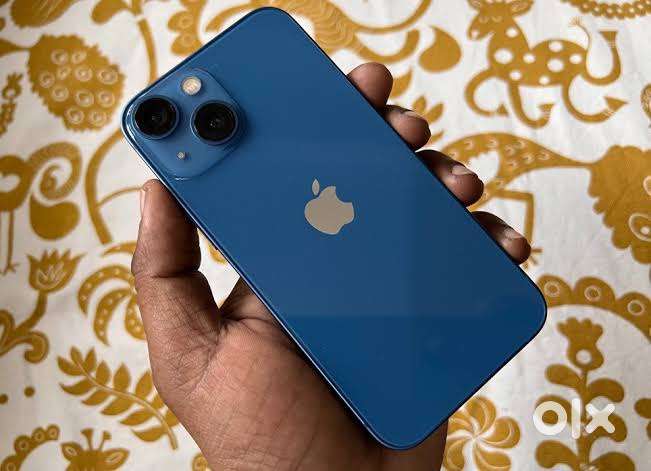 Iphone 13 mini blue all ok condition Battery prg 83 % All ok original