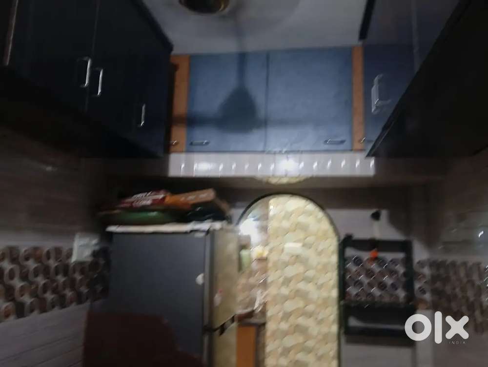 Available 1 bhk semi furnished flat for rent