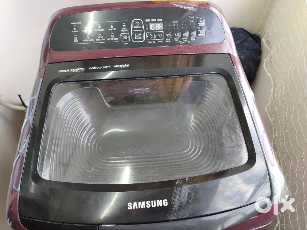 SAMSUNG 8 kg 5 Star With Digital Inverter Fully Automatic Top Load