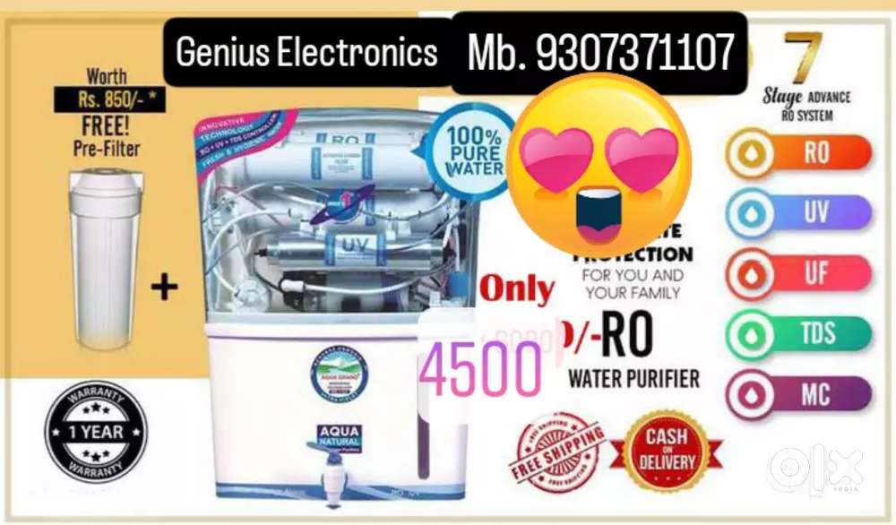 New Aquwagrand RO Machine.