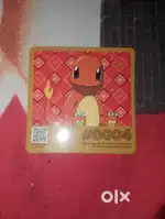 A chardmander mini Pokemon card real card