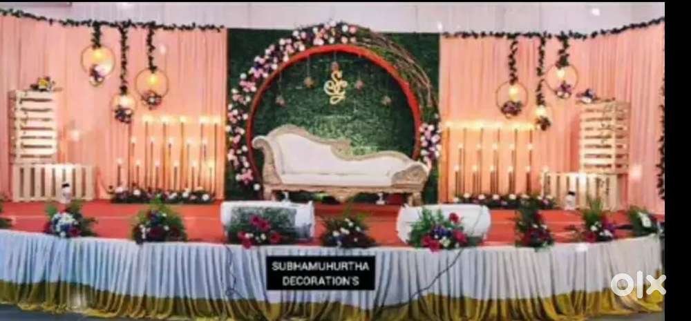 Wedding and stage decorations