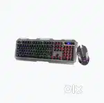 1Day old Zebronics Gaming Keyboard and mouse combo
