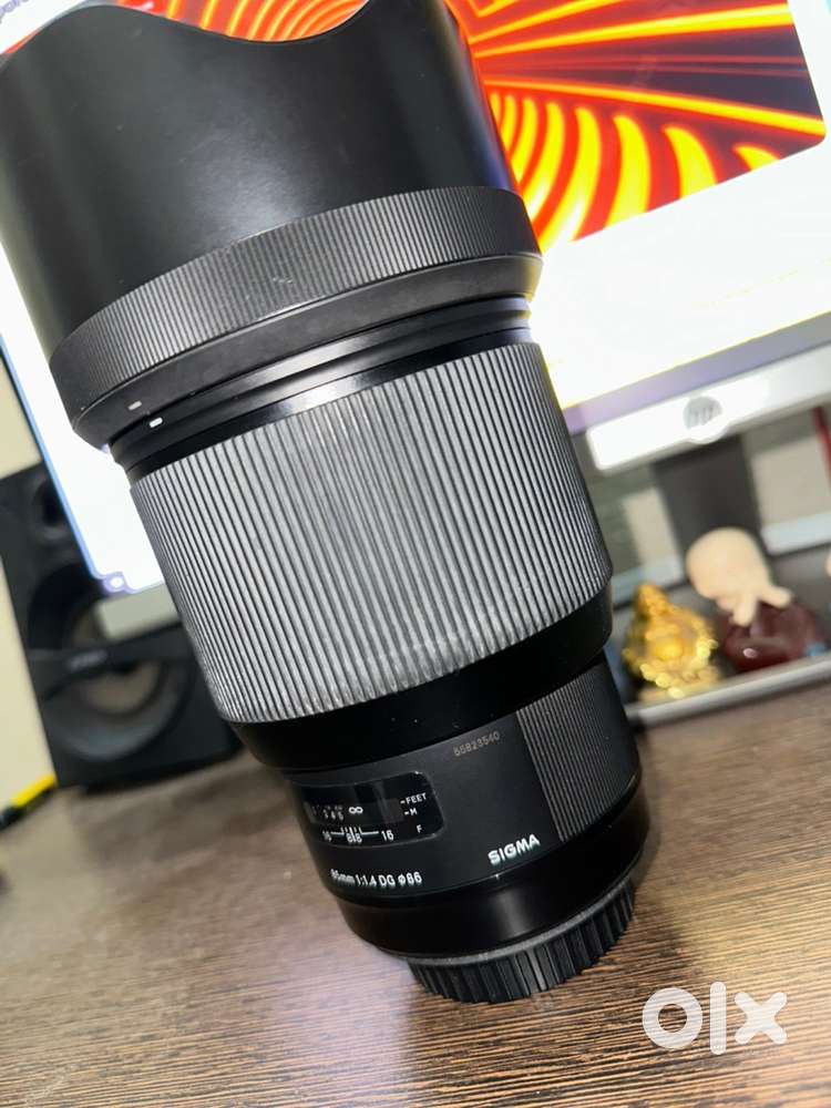 Canon 85mm F 1.4 sigma less used