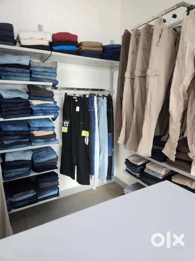 Salesman for clothing store