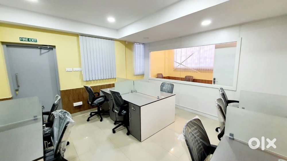 45 seater 2000 Sqft Furnished AC office space for Rent in Kakkanad