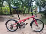 BTWIN TILT 120 folding cycle - Red