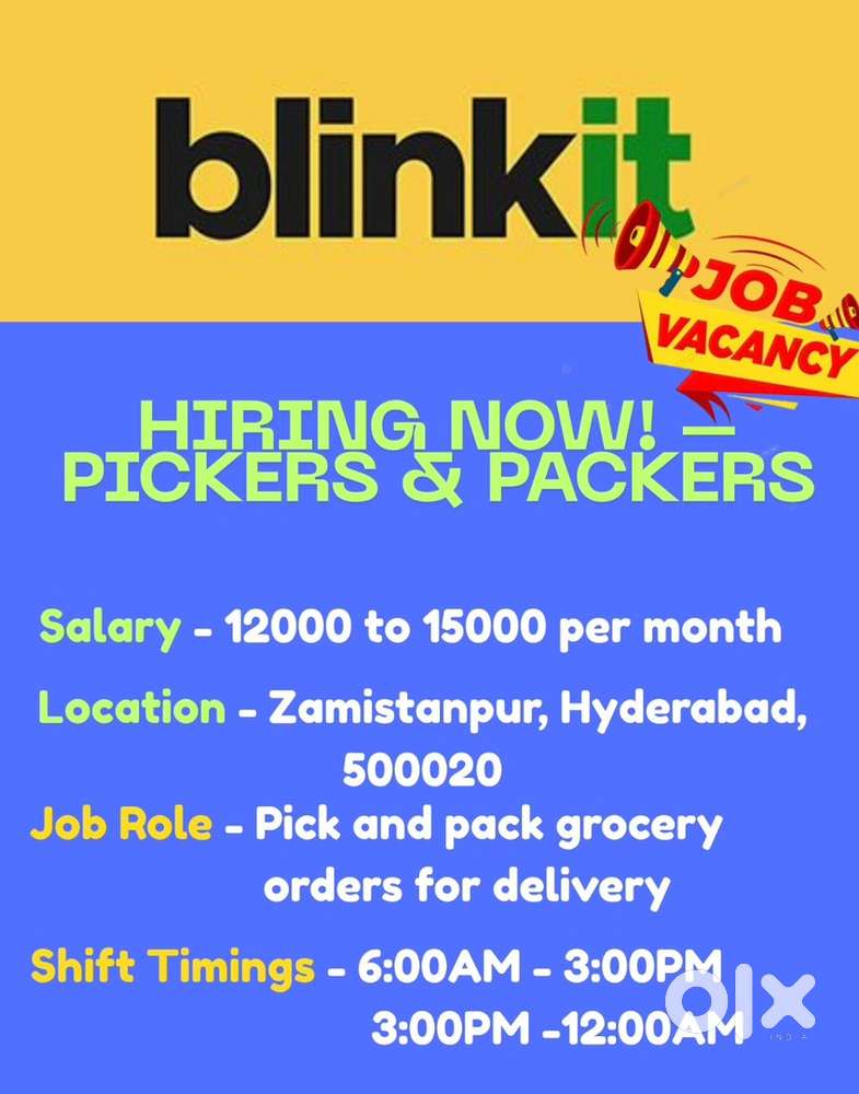 Pickers & packers