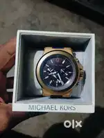 Mickel Kors Watch (Blue Belt) For Man
