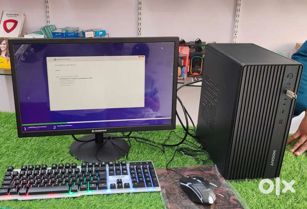 Gaming desktop and laptop are available
