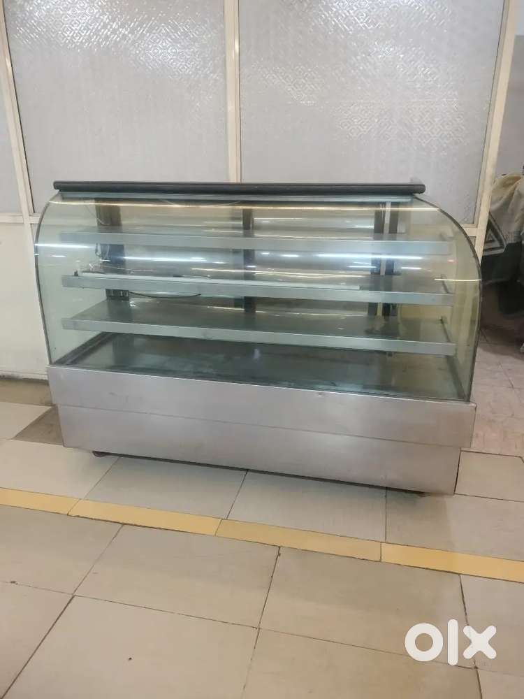 Corner sweet counter lights all working ,mithai ka counter