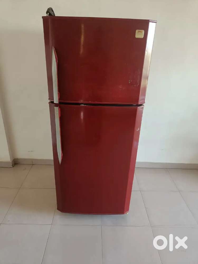 Godrej fridge in red colour