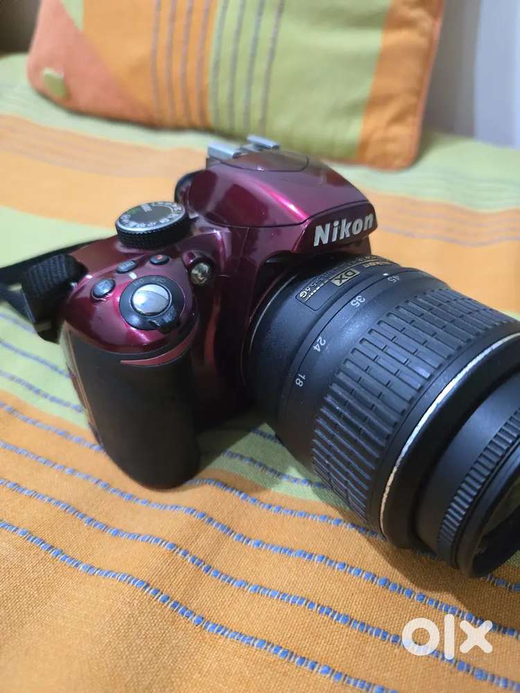 Nikon D3200 with total 3 lens and remote flash