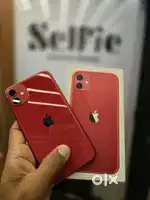 100%BH iphone 11 Product Red 128GB neat & excellent condition