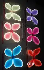 LED light butterflies