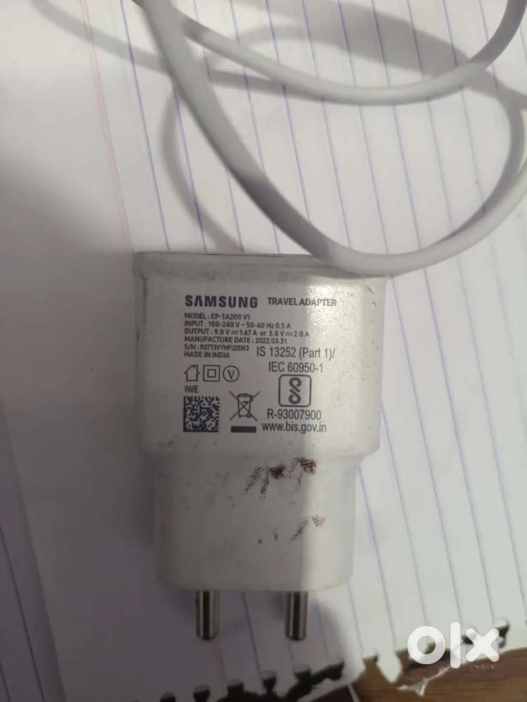 Samsung original charger
