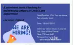 Relationship officer