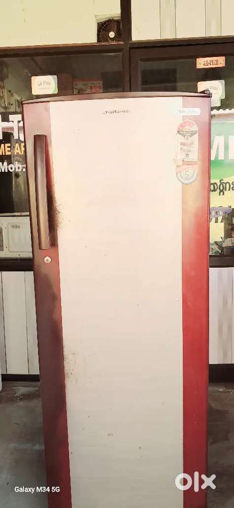 Refrigerator Kelvinator 260L Single Door Small Budget