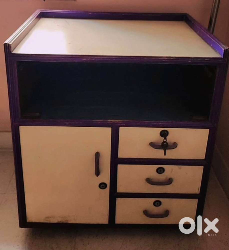 Rosewood storage and study table