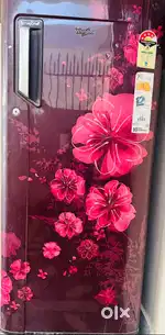 Whirlpool Single Door 245 Litres 3 Star Refrigerator MAROON MULIA 260