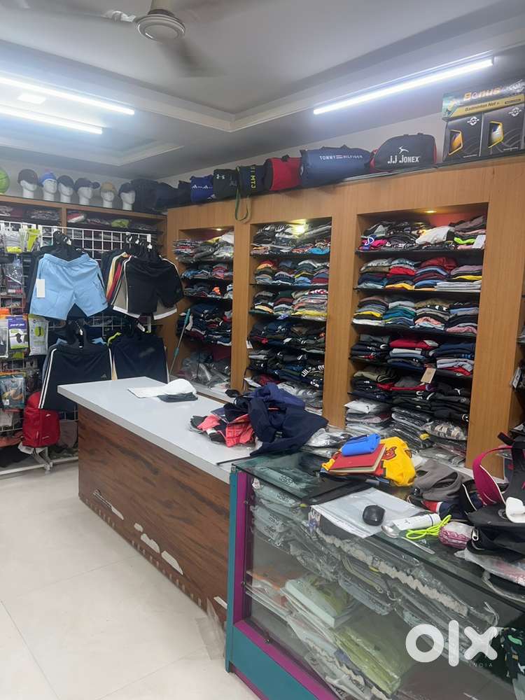 Sports shop work
