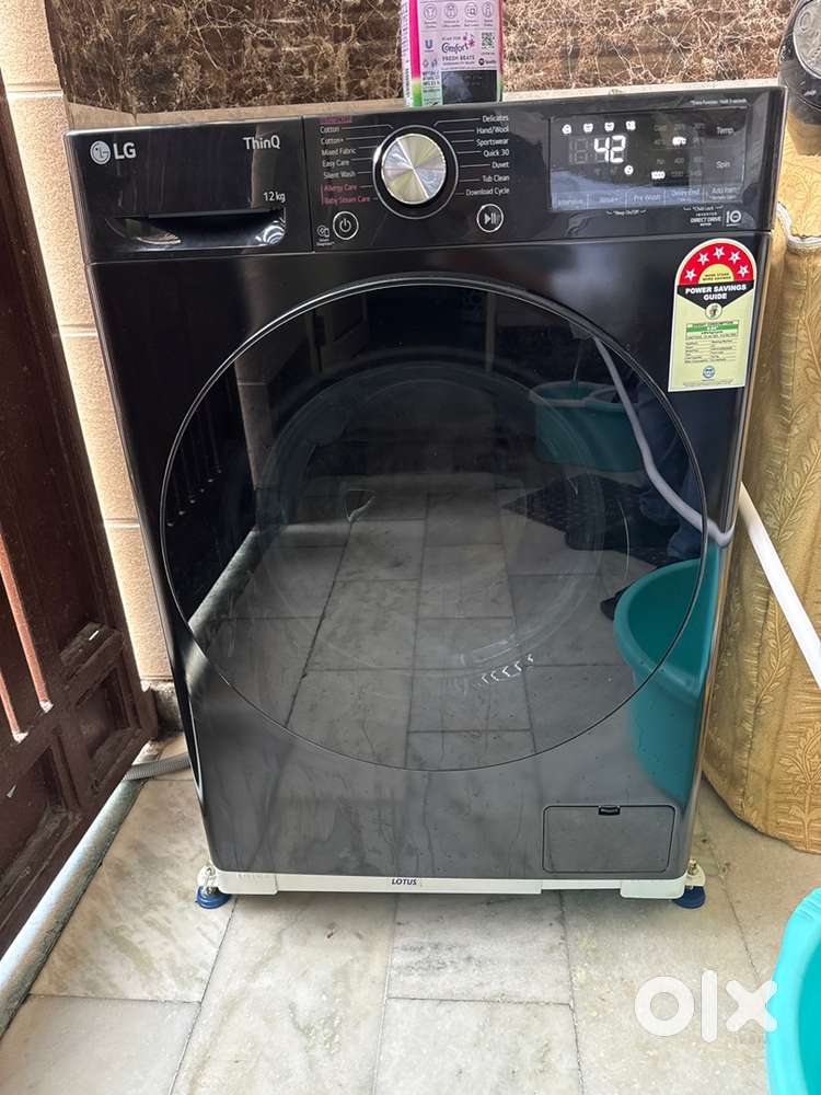 Lg front load washing machine 12kg