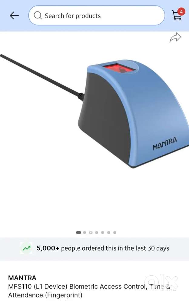 MANTRA

MFS110 (L1 Device)