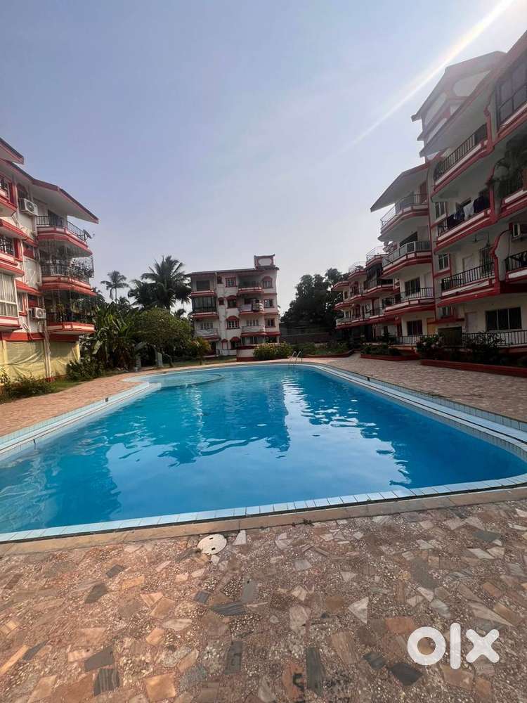 One Bedroom apartment (1BHK) located in Calangute- Candolim for Reside