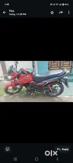 Hero Honda glamour . Single hand used . New bike condition.