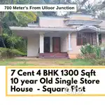 4BHK 7Cent Ulloor