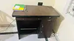 Study table with drawer and chair
