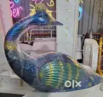 Fiber peacock