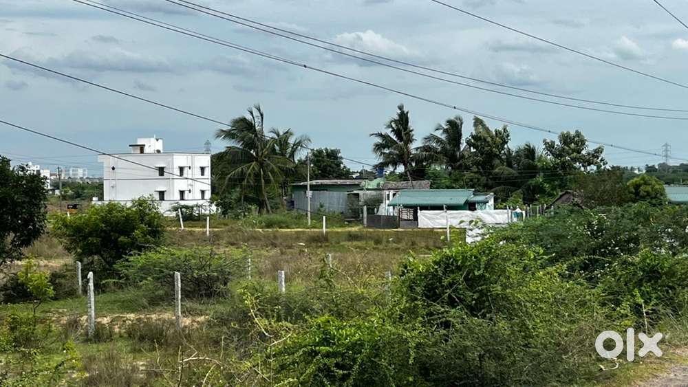 2400 Sqft DTCP App Corner Plot on 40 Feet Road & 2nd Plot from Main Rd