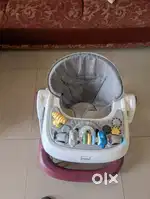 2-in-1 Babyhug stroller with anti-fall