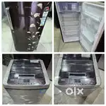 Samsung brown flower design and lg turbo drum washing machine