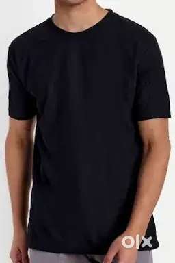 Black colour T-shirt