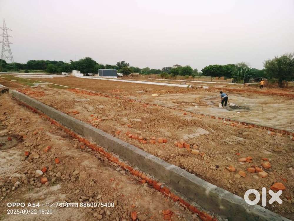 गेटेड कॉलोनी में किफायती प्लॉट