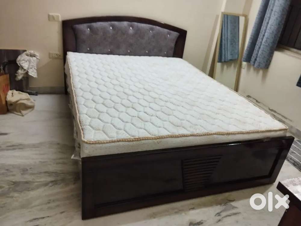 6*6/5 cot brand new Assam teak wood and ply board