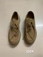 Zara suede shoe biege