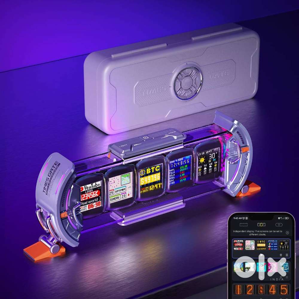 Divoom Times Gate  Pixel Art Smart Display  Smart Device for Gaming