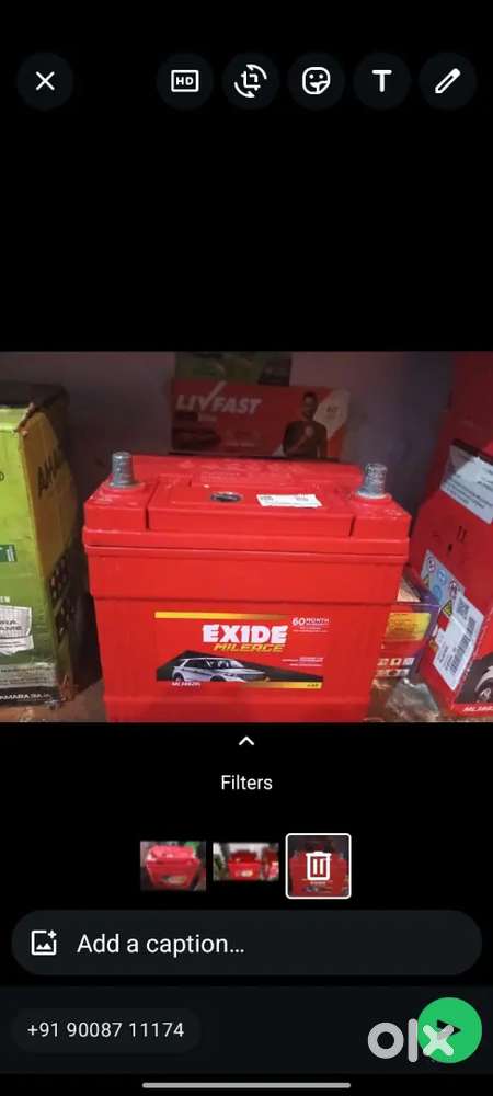 Car battery in sales